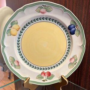 Villeroy and Boch French Garden Premium Porcelain Bread & Butter Plate Set of 6